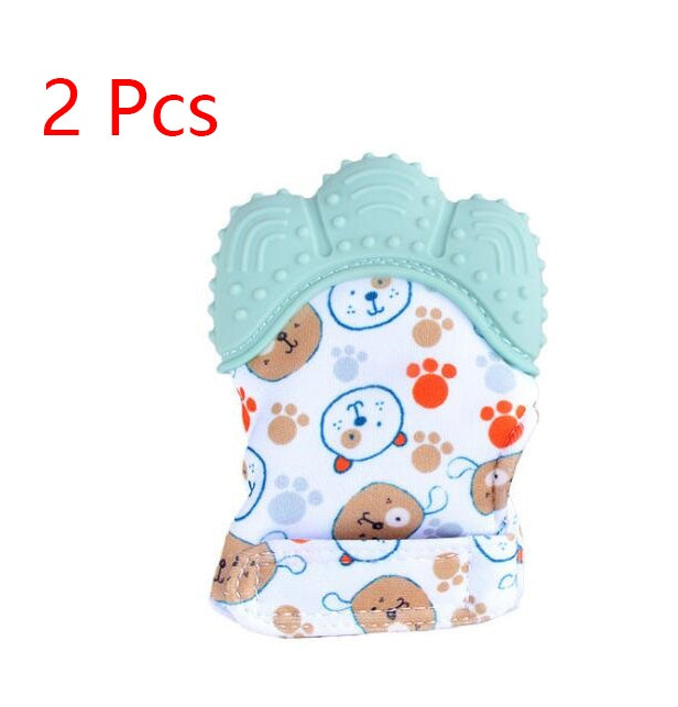 Silicone teething mitten for babies – view 19