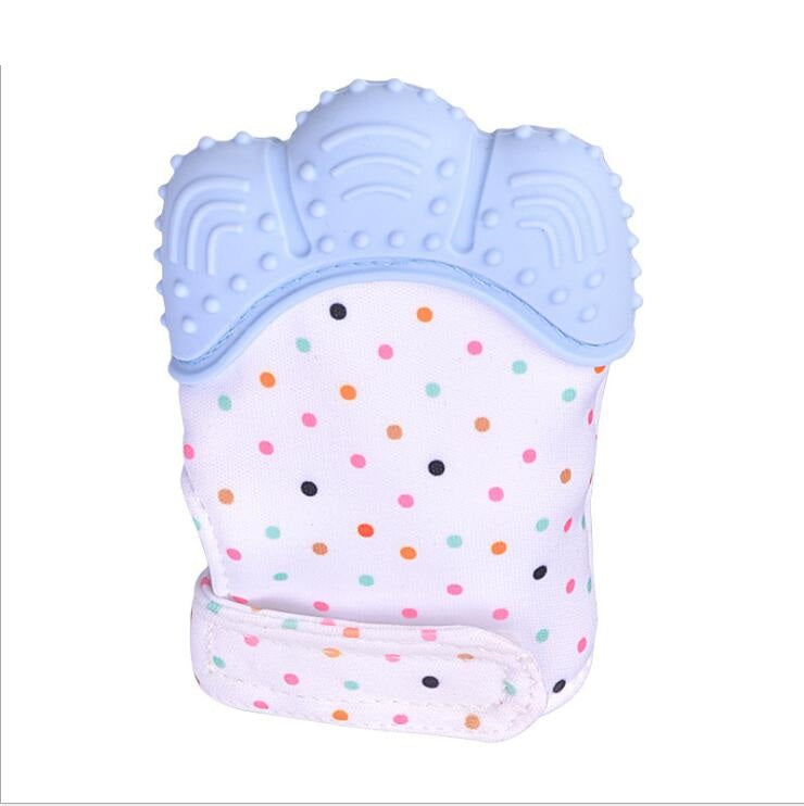 Silicone teething mitten for babies – view 10