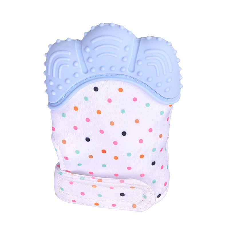 Silicone teething mitten for babies – view 3