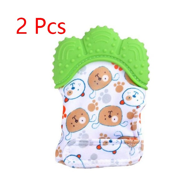 Silicone teething mitten for babies – view 16