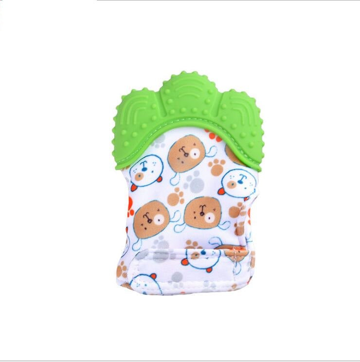 Silicone teething mitten for babies – view 17