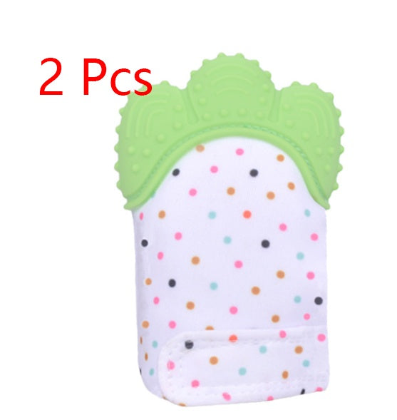 Silicone teething mitten for babies – view 18