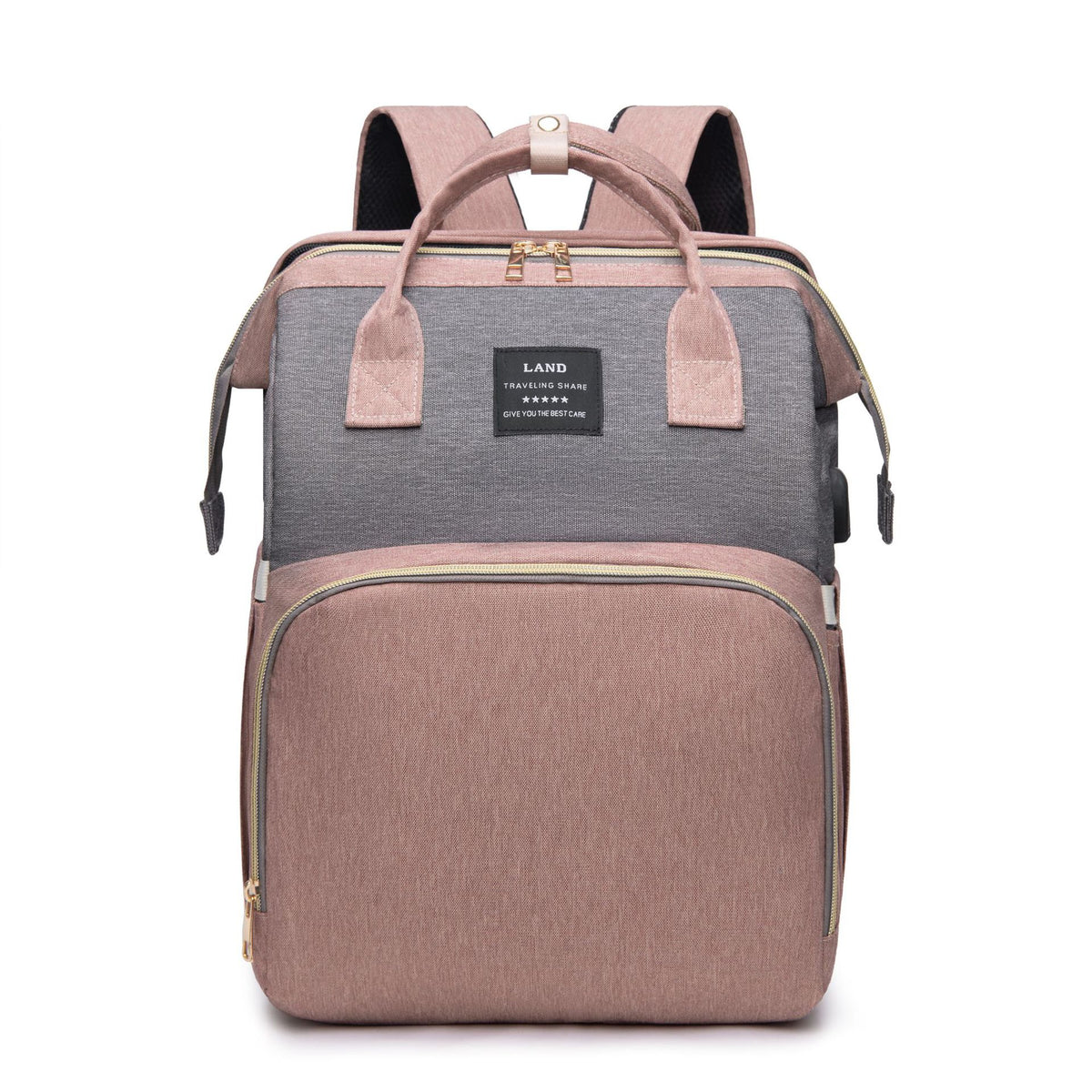 Insulated nappy backpack baby bag – view 10