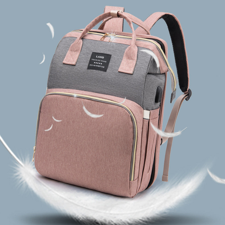 Insulated nappy backpack baby bag – view 2