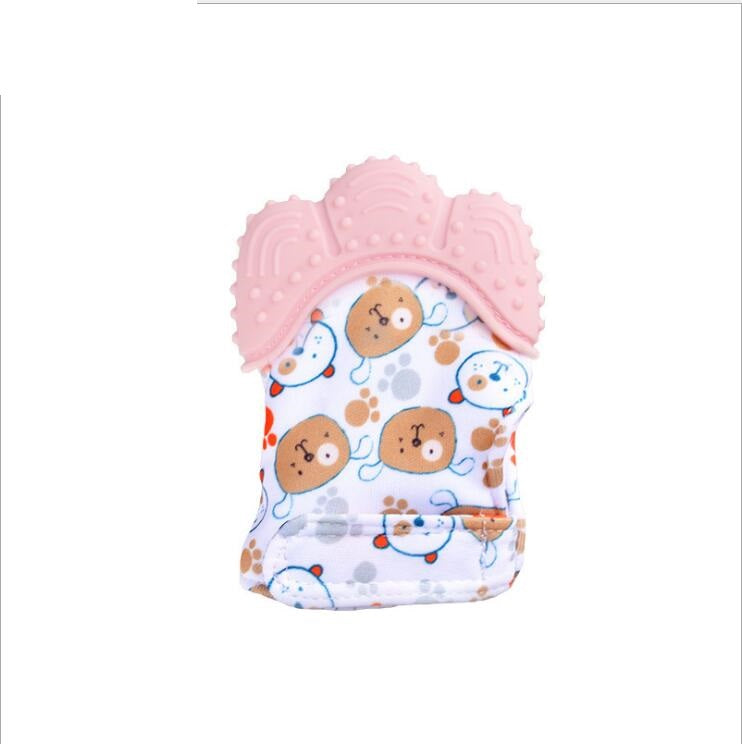 Silicone teething mitten for babies – view 5