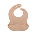 Silicone catch-all baby bib with food pocket