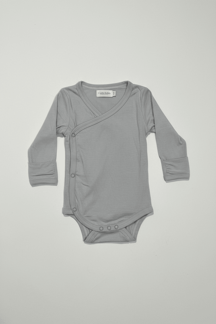 Essentīals Dusty Grey Bodysuit