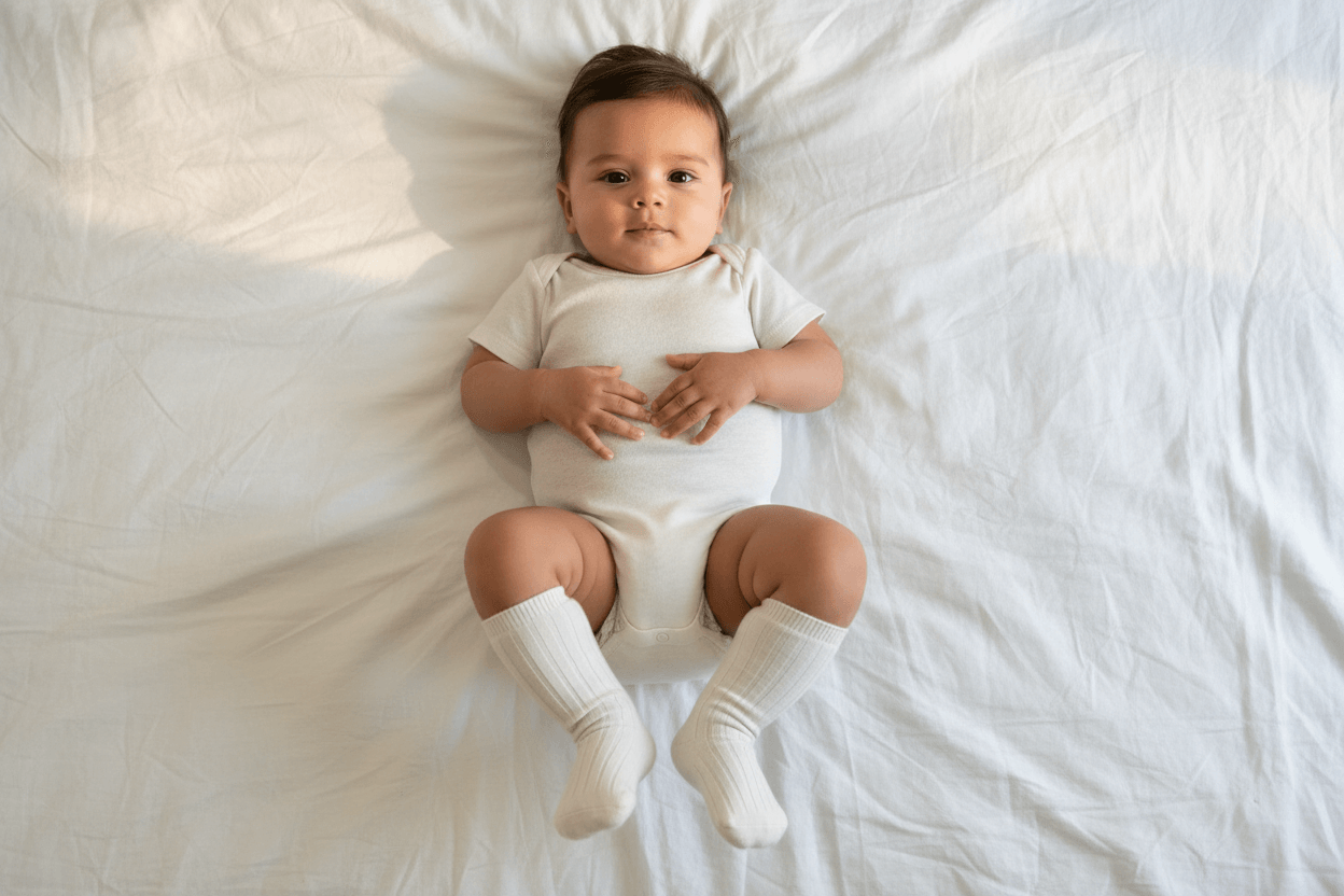 Essentīals Plain Cotton Ribbed Socks