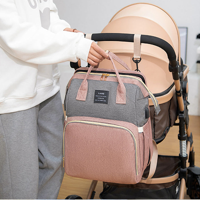 Insulated nappy backpack baby bag – view 8