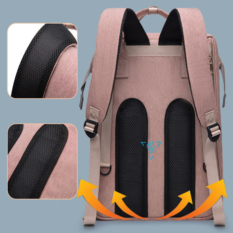 Insulated nappy backpack baby bag – view 3